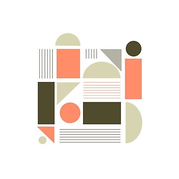Artwork thumbnail, Abstract Geometric Shapes 01 by BeatrisVeres