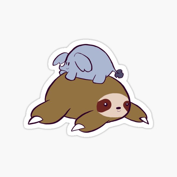 Big Sloth and Tiny Elephant Big Sloth and Tiny Elephant