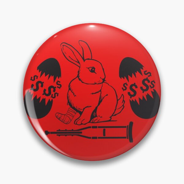 Item preview, Funny and Cute Lucky Bunny Rabbit designed and sold by HarlemsGee.