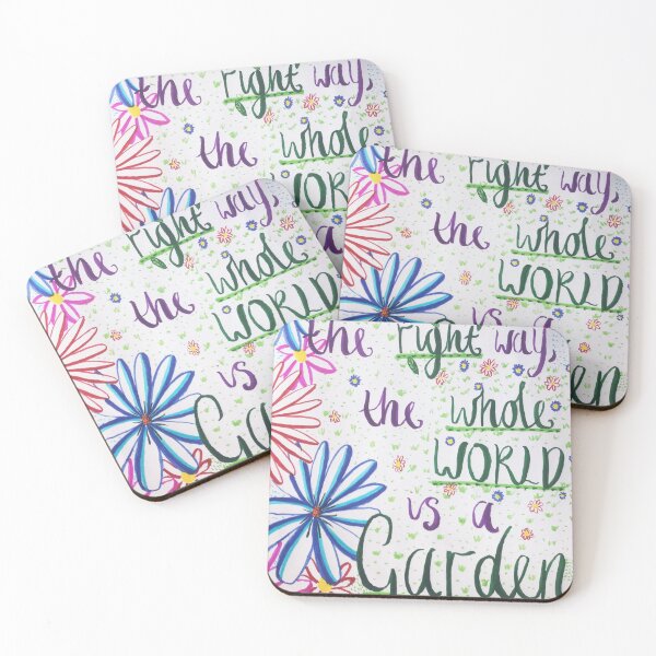 Item preview, 'SECRET GARDEN' - Inspired Calligraphy Artwork designed and sold by MeganMead.