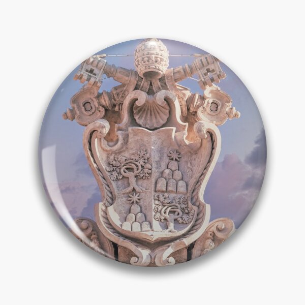 Item preview, Antique Vatican symbol located in Saint Peter Square, Rome, Italy designed and sold by Paolo Modena Photography    -   Fine Italian Art.