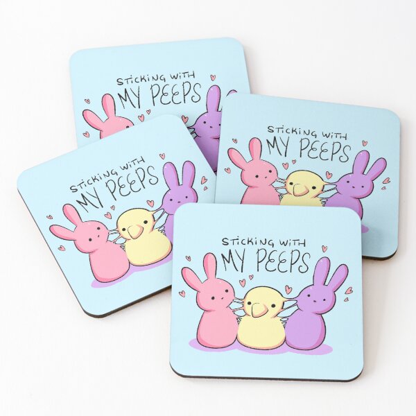 Item preview, Sticking with my peeps designed and sold by meg-dl.