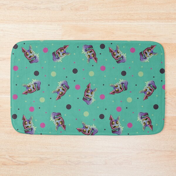Item preview, Be Weird - creepy cute colorful creature pattern (green) designed and sold by zazuzanta.