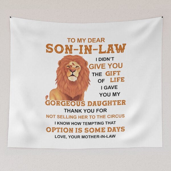 Item preview, I didn't give you the gift of life but I gave you my daughter gift for son-in-law designed and sold by joykart.