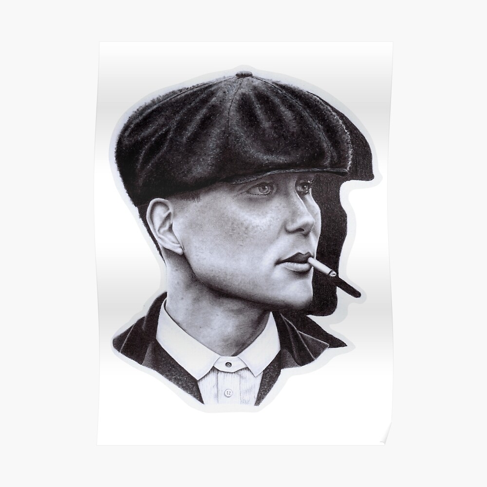 Tommy Shelby Poster For Sale By Chalupka Redbubble