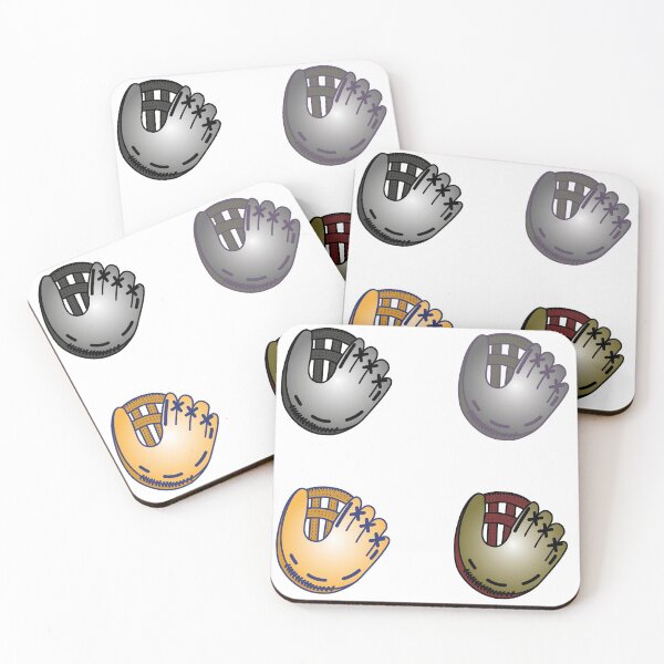Item preview, Baseball gloves-colorful-4 stickers designed and sold by CSouissi.