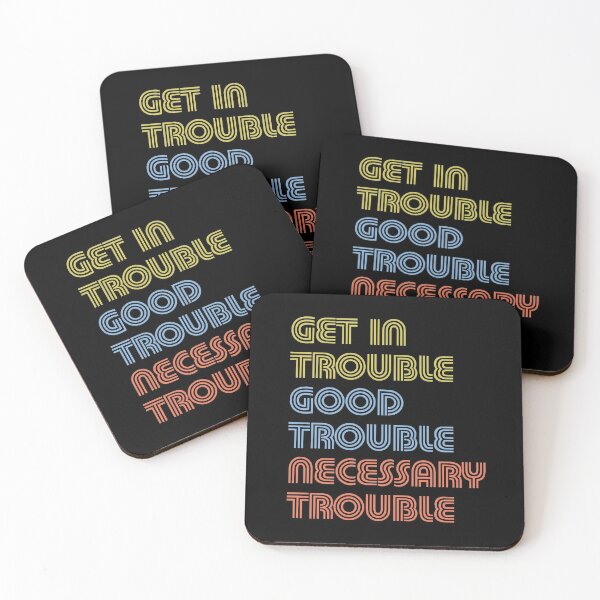 Item preview, Get in Trouble, Good Trouble, Necessary Trouble Civil Right Social Justice  designed and sold by 9ine9.