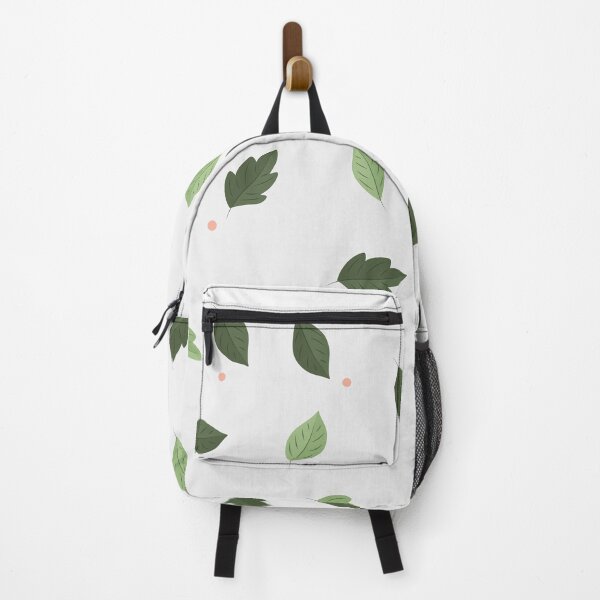 Item preview, Green leaves, blue white background designed and sold by Rixonius.