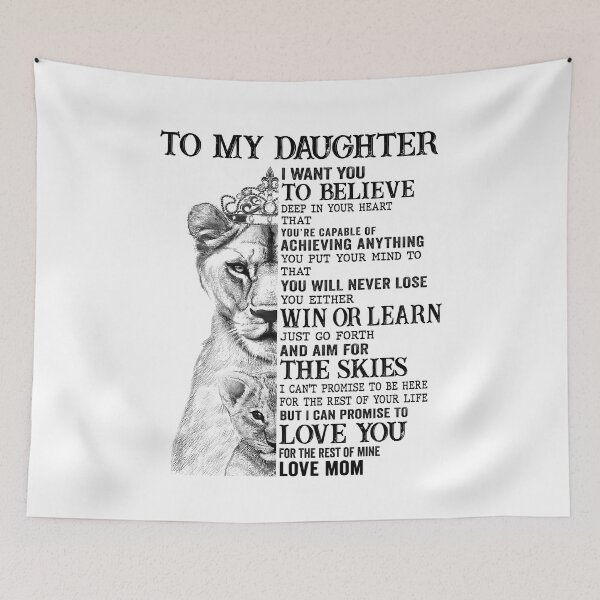 Item preview, I want you to believe deep in your heart that' you are capable of achieving anything Gift for Daughter designed and sold by joykart.