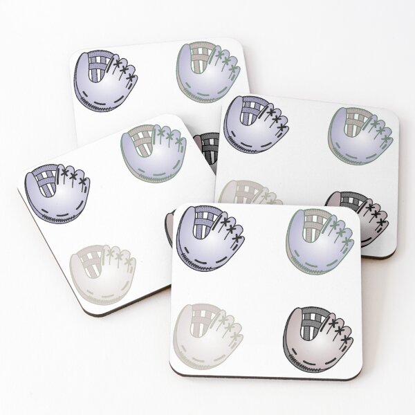 Item preview,  Baseball gloves-colorful-4 stickers designed and sold by CSouissi.