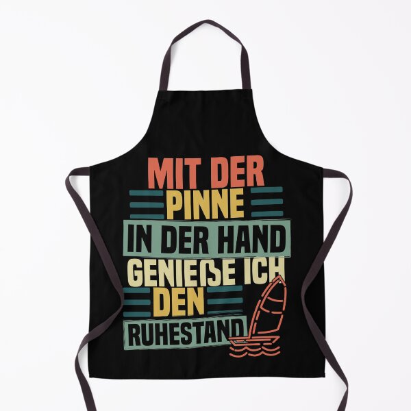 Artikelvorschau, Mit der Pinne in der Hand - Ruhestand entworfen und verkauft von noahs-shop.