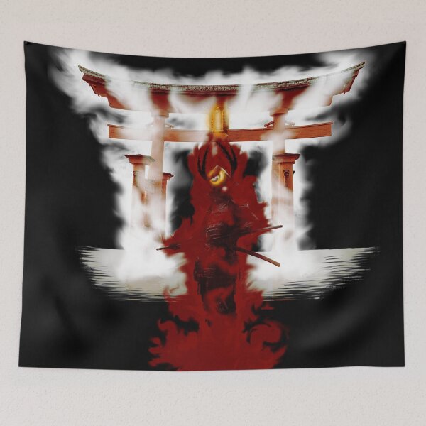 Item preview, Red Torii Samurai designed and sold by FattoAMano.
