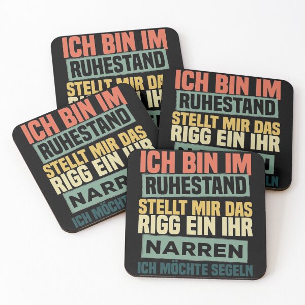 Artikelvorschau, Ich bin im Ruhestand stellt mir das Rigg ein entworfen und verkauft von noahs-shop.
