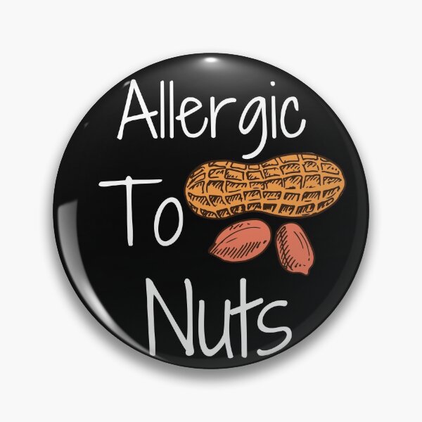 Item preview, Allergic To Nuts, cute Peanut designed and sold by Miaberzo.