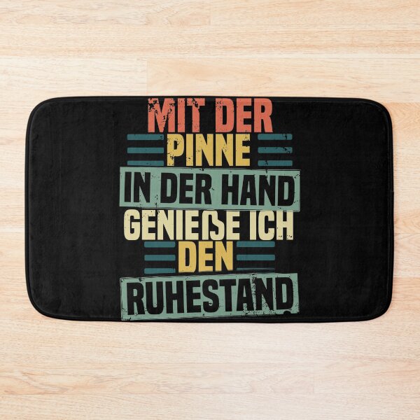Artikelvorschau, Mit der Pinne in der Hand - Ruhestand entworfen und verkauft von noahs-shop.