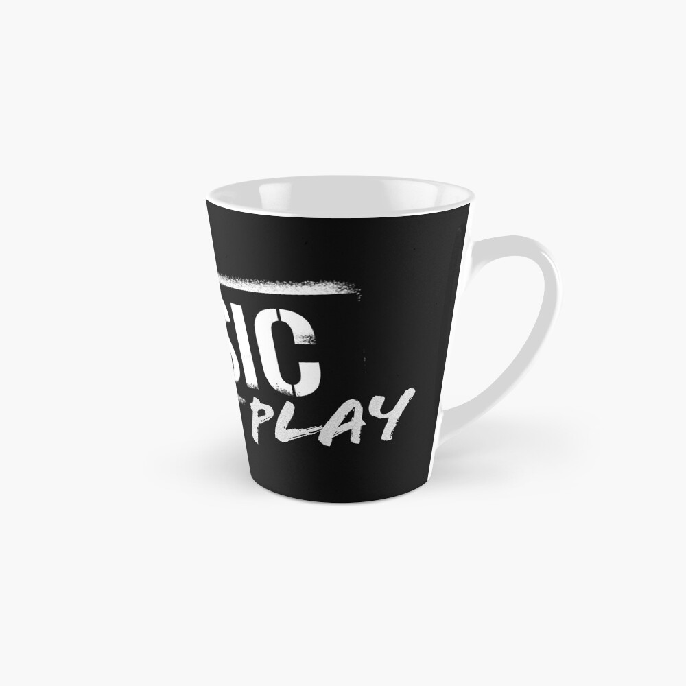 Let The Music Play logo Mug