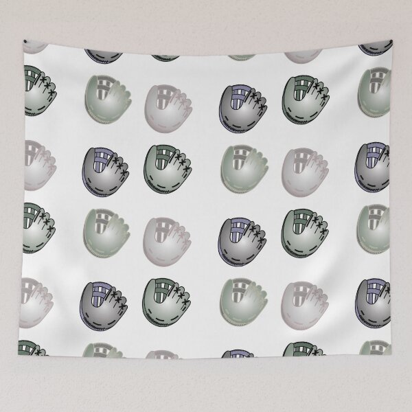 Item preview, Baseball gloves-colorful-4 stickers designed and sold by CSouissi.