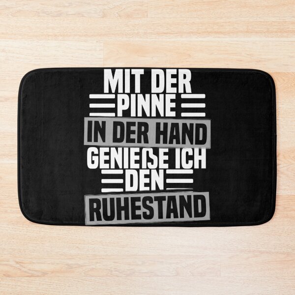 Artikelvorschau, Mit der Pinne in der Hand - Ruhestand entworfen und verkauft von noahs-shop.