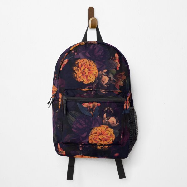 Item preview, Lush Baroque Dark Flowers Botanical Night Garden Nightgarden designed and sold by UtArt.
