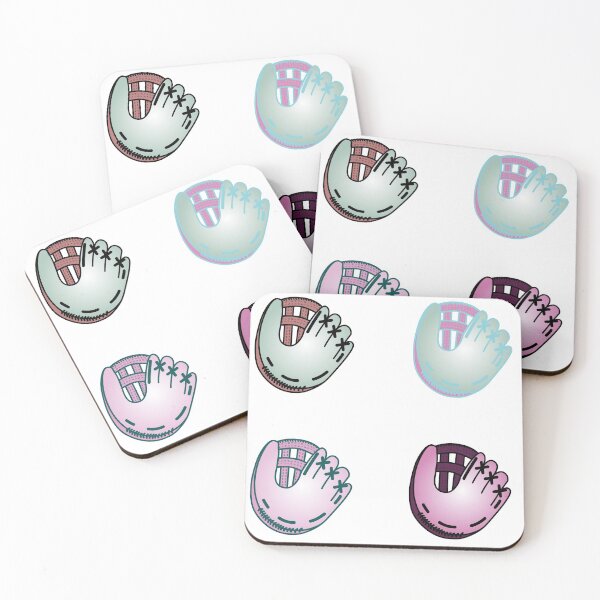 Item preview, Baseball gloves-colorful-4 stickers designed and sold by CSouissi.