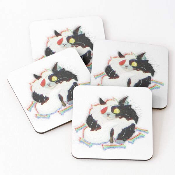 Item preview, The Last Unicorn- Pirate Cat glitchy style designed and sold by FANNIKATZ.