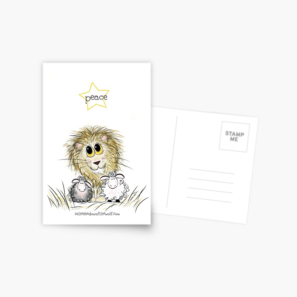 And then there was peace - greeting cards Postcard