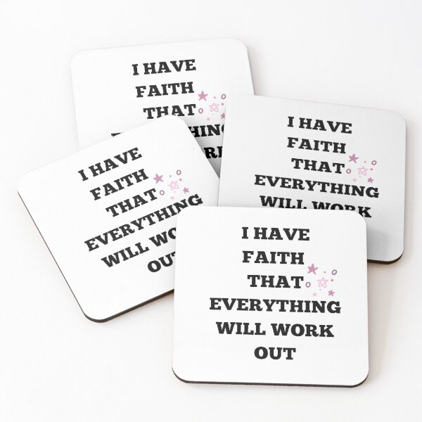 Item preview, I have faith that everything will workout designed and sold by TorotoDesign.