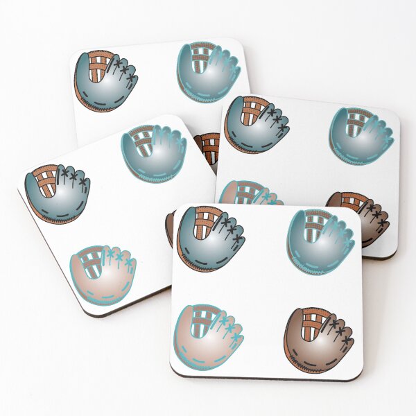 Item preview,  Baseball gloves-colorful-4 stickers designed and sold by CSouissi.
