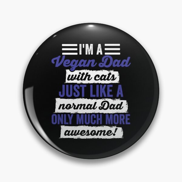 Item preview, I'm A Vegan Dad With Cats designed and sold by noahs-shop.