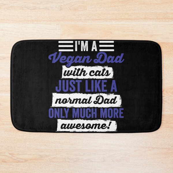 Item preview, I'm A Vegan Dad With Cats designed and sold by noahs-shop.