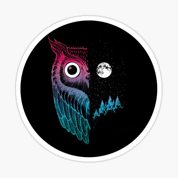 Night Owl Sticker