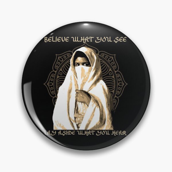 Item preview, Believe What You See, Islamic, Arabic Proverb, Mandala Design designed and sold by Proverbial Wisdom Design.