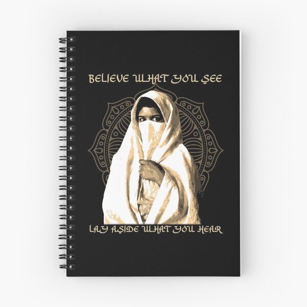 Item preview, Believe What You See, Islamic, Arabic Proverb, Mandala Design designed and sold by Proverbial Wisdom Design.