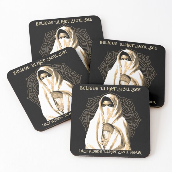 Item preview, Believe What You See, Islamic, Arabic Proverb, Mandala Design designed and sold by Proverbial Wisdom Design.