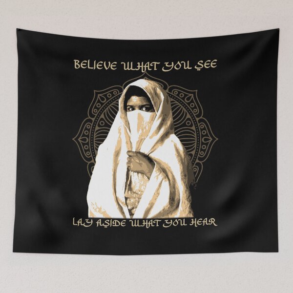 Item preview, Believe What You See, Islamic, Arabic Proverb, Mandala Design designed and sold by Proverbial Wisdom Design.