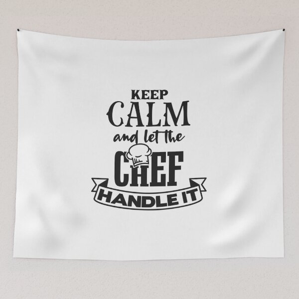 Item preview, Keep Calm and Let the Chef Handle It designed and sold by Tender Flower Clothing.