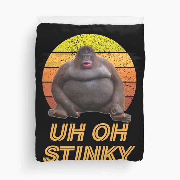 Uh Oh Stinky Duvet Covers Redbubble - uh oh poopy stinky roblox id