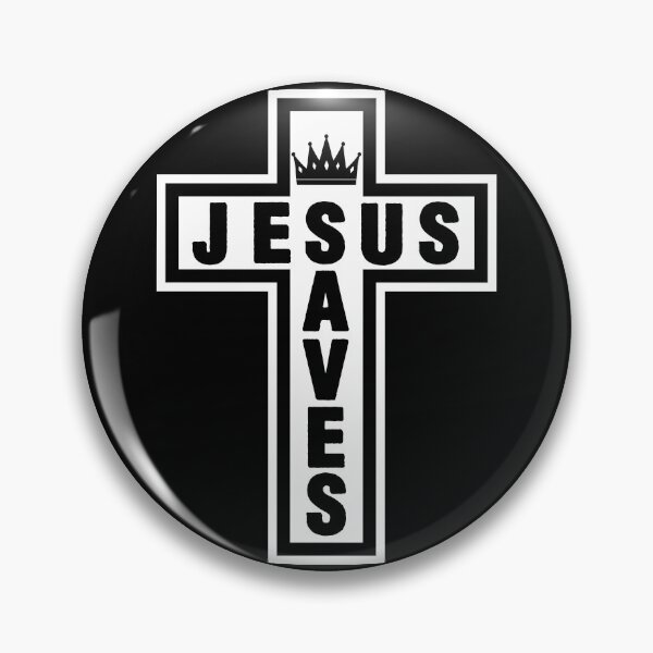 Item preview, Jesus saves designed and sold by plushism.