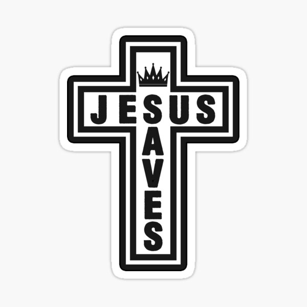 Item preview, Jesus saves designed and sold by plushism.