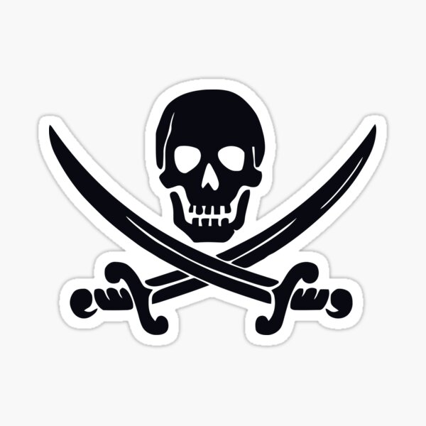 Jolly Roger Sticker - Jolly Roger - Discover & Share GIFs