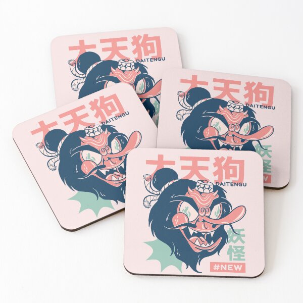 Item preview, Retro Japanese Daitengu Yokai Illustration | Japanese Folklore Creatures designed and sold by SLAG-Creative.
