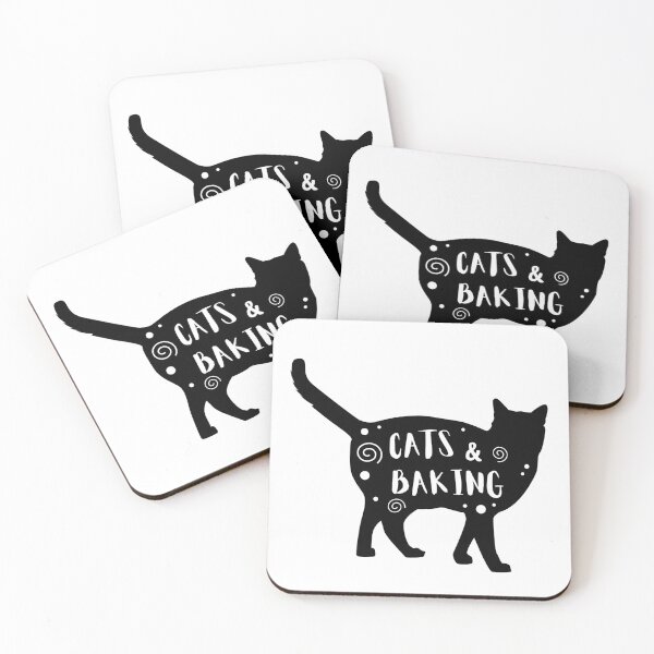 Item preview, Cats & Baking designed and sold by TheGreenGoat.