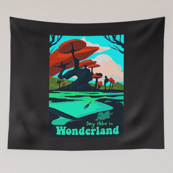 Item preview, Wonderland Day Hike designed and sold by HeyMoonly.