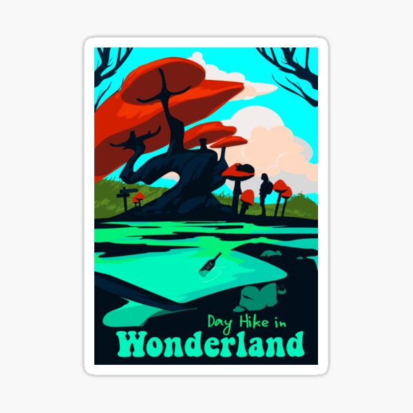Wonderland Day Hike Sticker