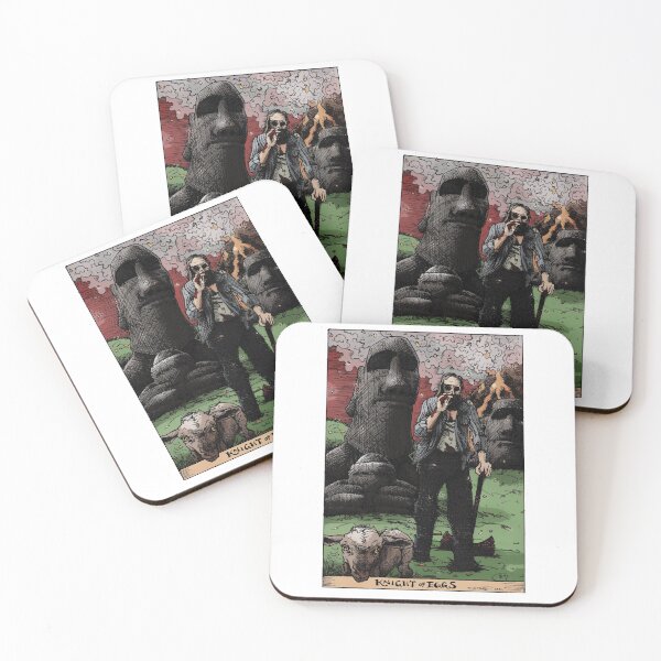 Item preview, Knight of Eggs (Pulp Tarot) designed and sold by Sean Simmans.