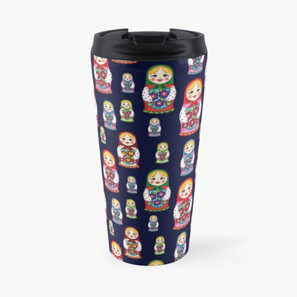 Russian doll Travel Mug
