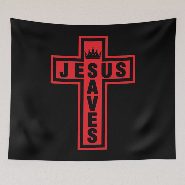 Item preview, Jesus saves designed and sold by plushism.