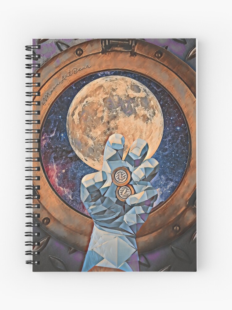 Thumbnail 1 of 3, Journal, 2 LTC TO THE MOON designed and sold by MoonArtBear.