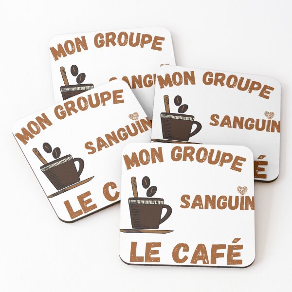 Item preview, Coffee blood group - Coffee humor designed and sold by Olympique1359.