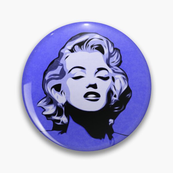 Item preview, Marilyn | Blue | Pop Art designed and sold by williamcuccio.